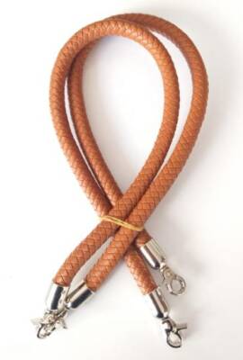 Angel Çanta Aksesuar Örme Çanta Sapı Gümüş Metal Taba - 1