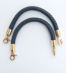 Angel Çanta Aksesuar Örme Çanta Sapı, Lacivert Renk - Angel Çanta Aksesuar