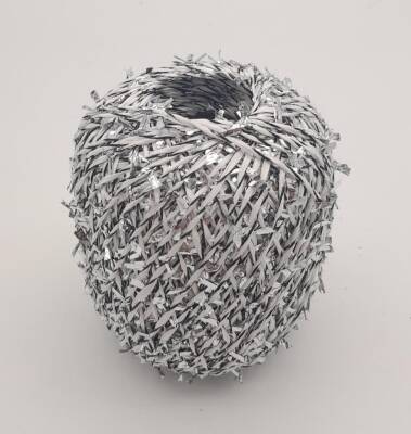 Angel Çanta Aksesuar Confetti Kağıt İp Beyaz Gri Renk - 1