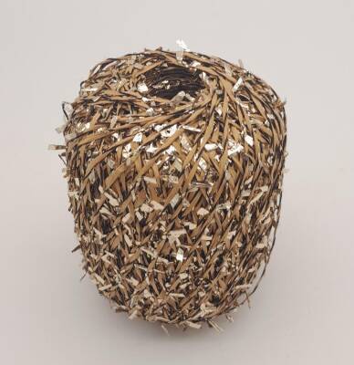 Angel Çanta Aksesuar Confetti Kağıt İp Hasır Gold Renk - 1