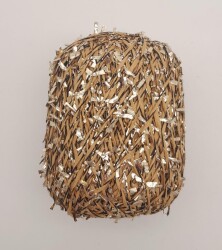 Angel Çanta Aksesuar Confetti Kağıt İp Hasır Gold Renk - 2