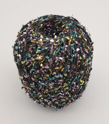 Angel Çanta Aksesuar Confetti Kağıt İp Siyah Renkli - Angel Çanta Aksesuar