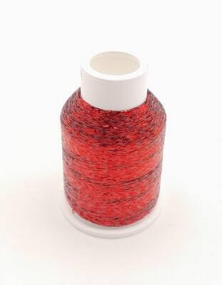 Angel Çanta Aksesuar Himalaya Nazlı Gelin El Örgü Simi Kırmızı Renk No:14 - 1