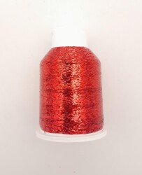 Angel Çanta Aksesuar Himalaya Nazlı Gelin El Örgü Simi Kırmızı Renk No:14 - 2