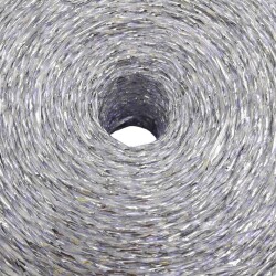 Angel Çanta Aksesuar Özel Sarım Simli Kağıt İp Ebruli Gri Renk - 4