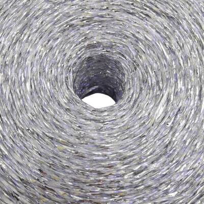 Angel Çanta Aksesuar Özel Sarım Simli Kağıt İp Ebruli Gri Renk - 4