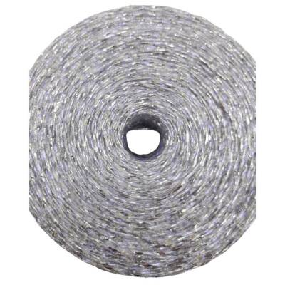 Angel Çanta Aksesuar Özel Sarım Simli Kağıt İp Ebruli Gri Renk - 5