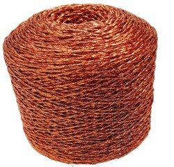 Angel Çanta Aksesuar Özel Sarım Simli Kağıt İp Kiremit No:30 - Angel Çanta Aksesuar