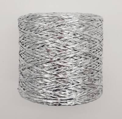 Angel Çanta Aksesuar Özel Sarım Simli Kağıt İp Mat Açık Gri Renk - 2