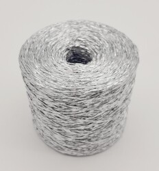 Angel Çanta Aksesuar Özel Sarım Simli Kağıt İp Mat Açık Gri Renk - Angel Çanta Aksesuar