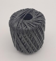 Angel Çanta Aksesuar Trio Simli Antrasit Renk İp - Angel Çanta Aksesuar