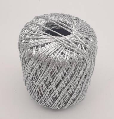 Angel Çanta Aksesuar Trio Simli Gri Renk İp - 1