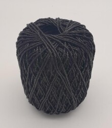 Angel Çanta Aksesuar Trio Simli Siyah Renk İp - Angel Çanta Aksesuar