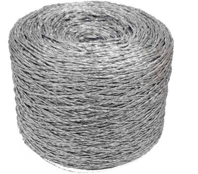 Angel Çanta Aksesuar Özel Sarım Simli Kağıt İp Gri No:32 - 1