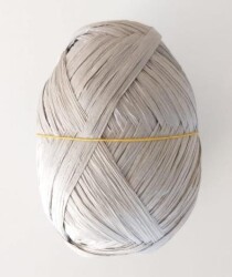 Angel Çanta Aksesuar Özel Sarım Rafya No:13 Açık Gri - Angel Çanta Aksesuar