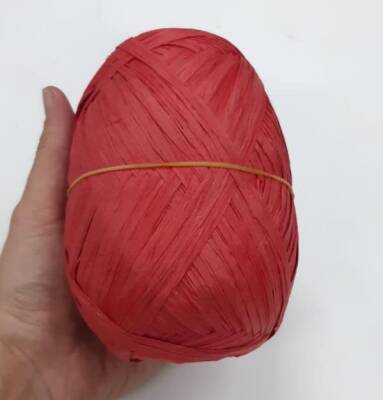 Angel Çanta Aksesuar Özel Sarım Rafya No:5 Açık Kırmızı - 1