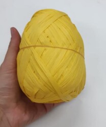 Angel Çanta Aksesuar Özel Sarım Rafya No:9 Sarı - Angel Çanta Aksesuar