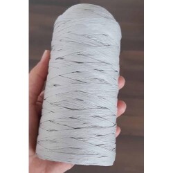 Angel Çanta Aksesuar Özel Sarım Yeni İthal Rafya İp (Açık Gri) - Angel Çanta Aksesuar