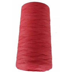 Angel Çanta Aksesuar Özel Sarım Yeni İthal Rafya İp (Kırmızı) - Angel Çanta Aksesuar