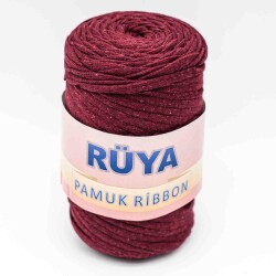 Angel Çanta Aksesuar Bordo Renk Pamuk Ribbon No:1 - Angel Çanta Aksesuar