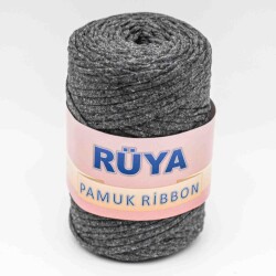 Angel Çanta Aksesuar Gri Renk Pamuk Ribbon No:3 - Angel Çanta Aksesuar