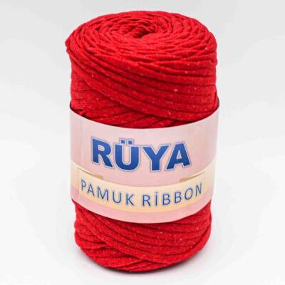 Angel Çanta Aksesuar Kırmızı Renk Pamuk Ribbon No:9 - 1