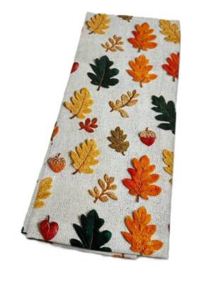 Angel Çanta Aksesuar 120x50 cm Pamuklu Astarlık Kumaş 3 Boyutlu Yaprak Desenli - 1