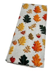 Angel Çanta Aksesuar 120x50 cm Pamuklu Astarlık Kumaş 3 Boyutlu Yaprak Desenli - Angel Çanta Aksesuar