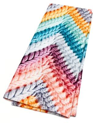 Angel Çanta Aksesuar 120x50 cm Pamuklu Astarlık Kumaş Dijital Baskı Örgü Desen - 1