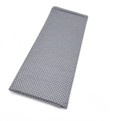 Angel Çanta Aksesuar 120x50 cm Pamuklu Astarlık Kumaş Gri Minik Puantiye - 1