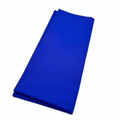 Angel Çanta Aksesuar 120x50 cm Pamuklu Astarlık Kumaş Saks Mavi - 1