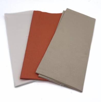 Angel Çanta Aksesuar 120x50 cm Pamuklu Astarlık Kumaş Seti (Krem, Taba, Bej) - 1