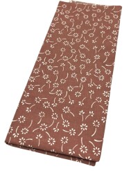 Angel Çanta Aksesuar 120x50 cm Pamuklu Astarlık Kumaş Taba Çıtır Çiçek Desen - Angel Çanta Aksesuar