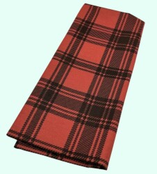 Angel Çanta Aksesuar 120x50 cm Pamuklu Astarlık Kumaş Taba Ekose Desen - Angel Çanta Aksesuar