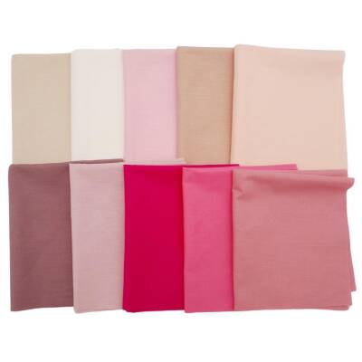 Angel Çanta Aksesuar 30x25 cm Pamuklu Patchwork Kırkyama Parça Kumaş Set:01 - 1