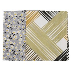 Angel Çanta Aksesuar 60x35 cm Pamuklu Astarlık Kumaş Set:05 - Angel Çanta Aksesuar