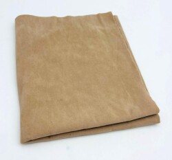 Angel Çanta Aksesuar 75x40 cm Nubuk Astarlık Kumaş Bej - Angel Çanta Aksesuar