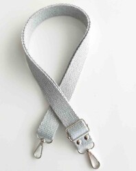 Angel Çanta Aksesuar Açık Gri Pamuklu Kolon Ayarlamalı Çanta Sapı - Angel Çanta Aksesuar