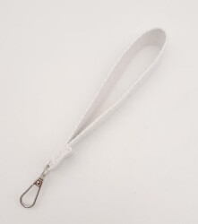 Angel Çanta Aksesuar Beyaz Pamuklu Kolon Elcik Gümüş Metalli - 2