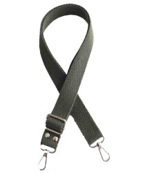 Angel Çanta Aksesuar Haki Renk Pamuklu Kolon Ayarlamalı Çanta Sapı - Angel Çanta Aksesuar