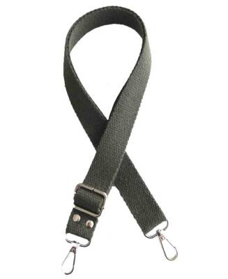 Angel Çanta Aksesuar Haki Renk Pamuklu Kolon Ayarlamalı Çanta Sapı - 1