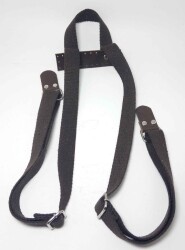 Angel Çanta Aksesuar Pamuklu Kolon Koyu Kahve Sırt Çantası Sapı. - Angel Çanta Aksesuar