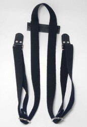 Angel Çanta Aksesuar Pamuklu Kolon, Siyah Renk Sırt Çantası Sapı. - Angel Çanta Aksesuar