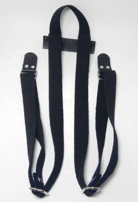 Angel Çanta Aksesuar Pamuklu Kolon, Siyah Renk Sırt Çantası Sapı. - 1