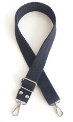 Angel Çanta Aksesuar Siyah Pamuklu Kolon Ayarlamalı Çanta Sapı - Angel Çanta Aksesuar