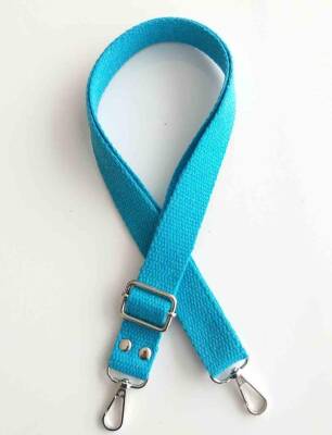 Angel Çanta Aksesuar Turkuaz Pamuklu Kolon Ayarlamalı Çanta Sapı - 1