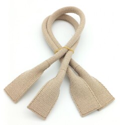 Angel Çanta Aksesuar Pamuklu Kolon Pelikan Model Bej Renk Çanta Sapı - Angel Çanta Aksesuar