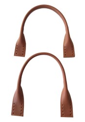 Angel Çanta Aksesuar Gerçek Deri Kısa Pelikan Model Çanta Sapı Taba Renk - Angel Çanta Aksesuar