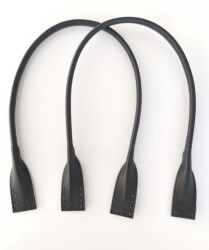 Angel Çanta Aksesuar Gerçek Deri Pelikan Model Çanta Sapı Siyah Renk - Angel Çanta Aksesuar