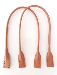 Angel Çanta Aksesuar Gerçek Deri Pelikan Model Çanta Sapı Taba Renk - Angel Çanta Aksesuar